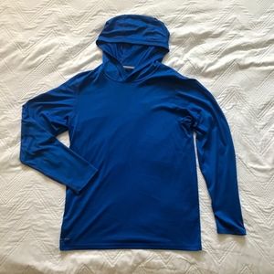 Nike Dri-Fit Long Sleeve Hooded Running Shirt